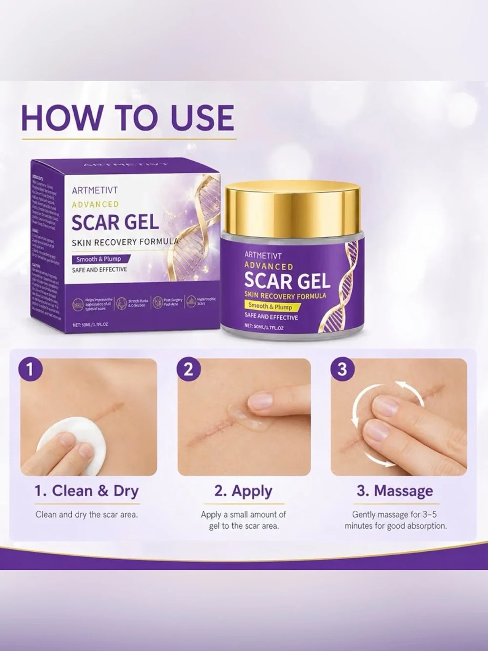 Silicone Skin Care Gel – 1.7 fl oz